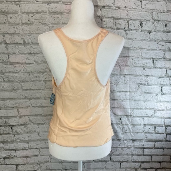 FREE PEOPLE Cream Cinched Camisole Large - Picture 10 of 13